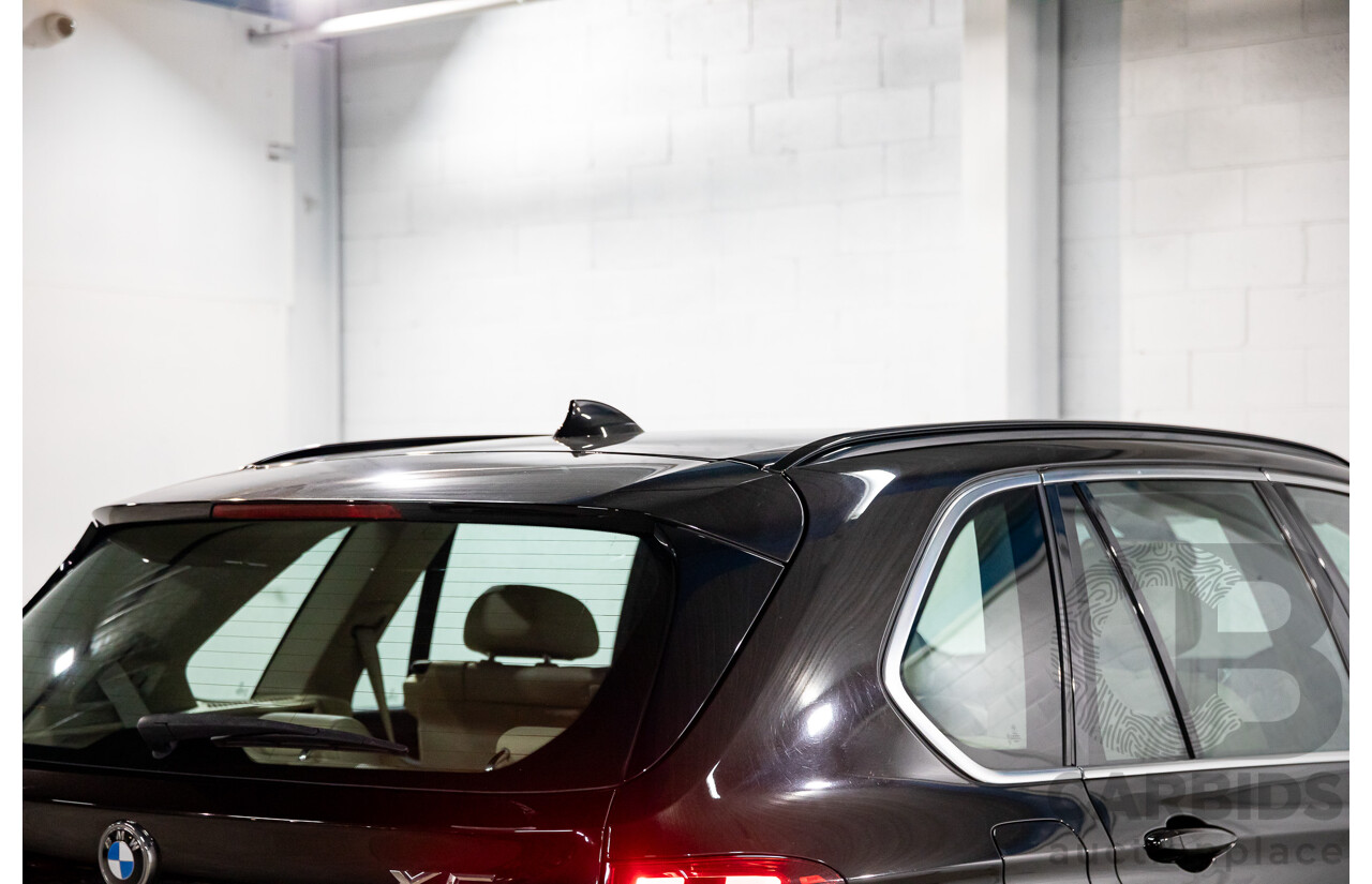 4/2014 Bmw X5 Xdrive 30d F15 MY14 4d Wagon Sparkling Brown Metallic Turbo Diesel 3.0L - 7 Seater