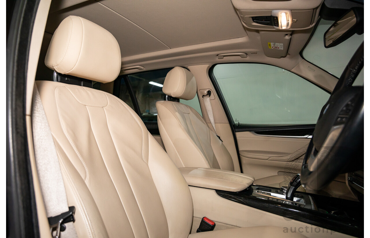 4/2014 Bmw X5 Xdrive 30d F15 MY14 4d Wagon Sparkling Brown Metallic Turbo Diesel 3.0L - 7 Seater