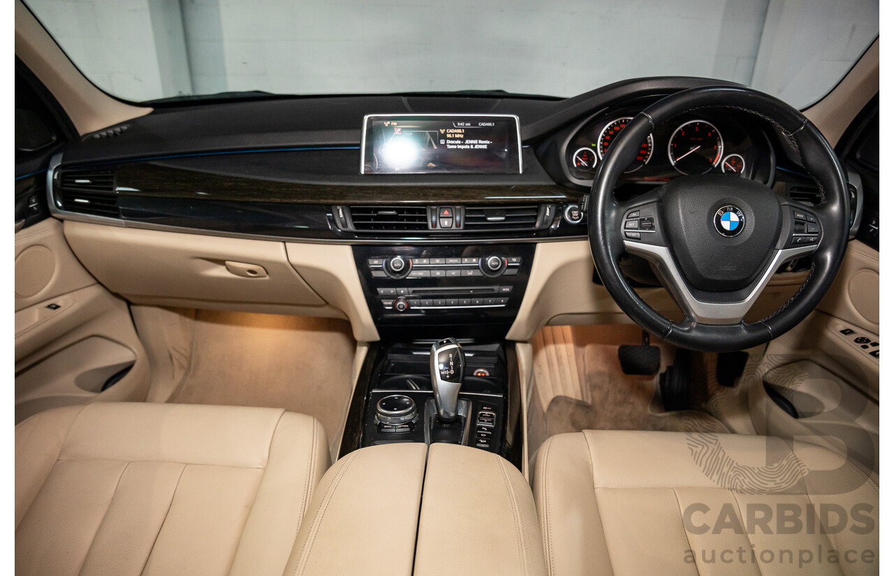 4/2014 Bmw X5 Xdrive 30d F15 MY14 4d Wagon Sparkling Brown Metallic Turbo Diesel 3.0L - 7 Seater