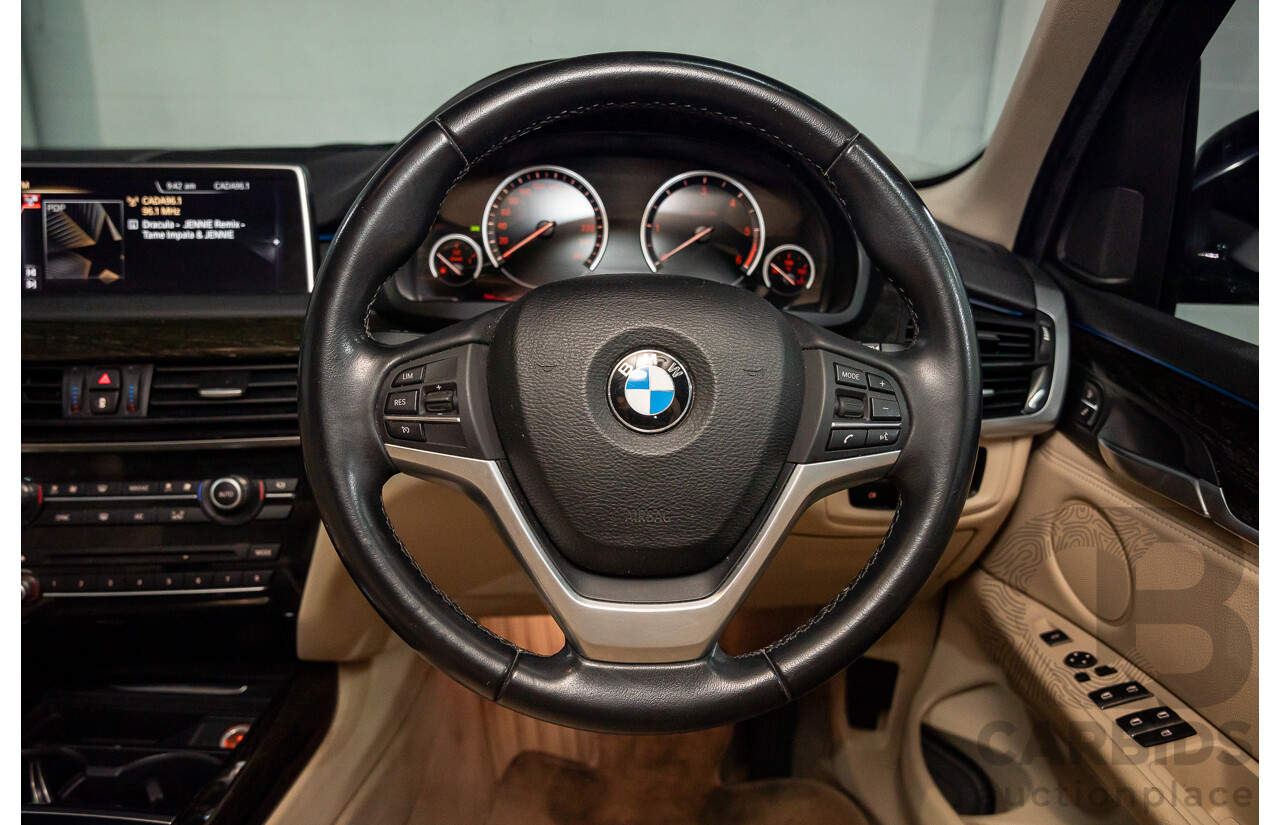 4/2014 Bmw X5 Xdrive 30d F15 MY14 4d Wagon Sparkling Brown Metallic Turbo Diesel 3.0L - 7 Seater