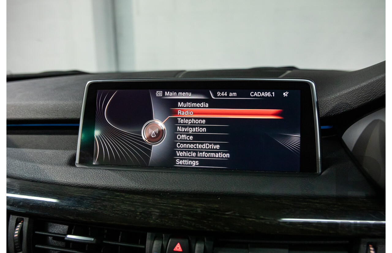 4/2014 Bmw X5 Xdrive 30d F15 MY14 4d Wagon Sparkling Brown Metallic Turbo Diesel 3.0L - 7 Seater