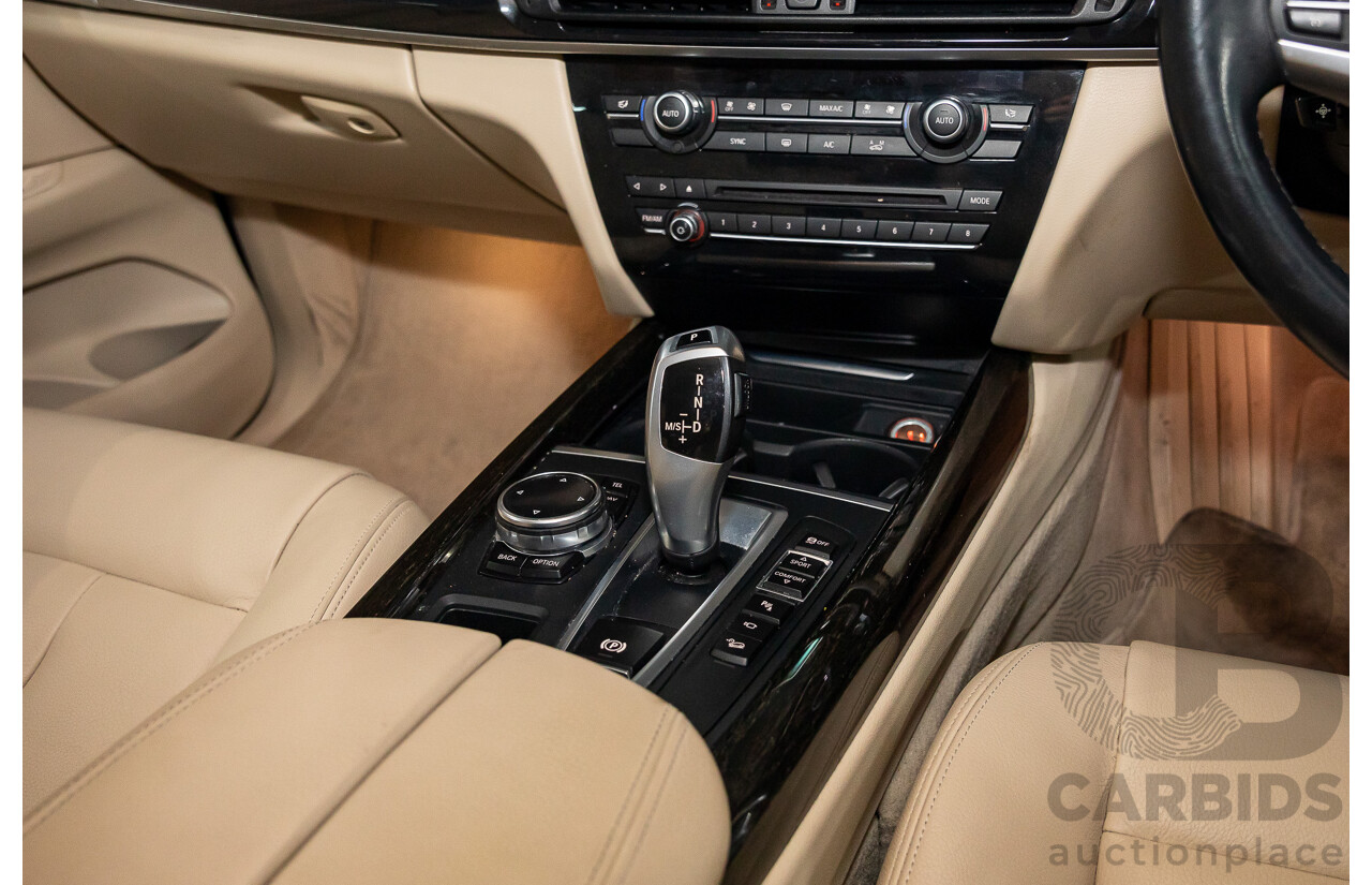 4/2014 Bmw X5 Xdrive 30d F15 MY14 4d Wagon Sparkling Brown Metallic Turbo Diesel 3.0L - 7 Seater