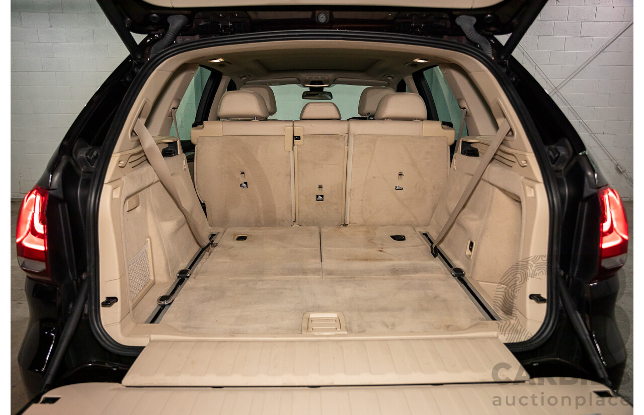 4/2014 Bmw X5 Xdrive 30d F15 MY14 4d Wagon Sparkling Brown Metallic Turbo Diesel 3.0L - 7 Seater