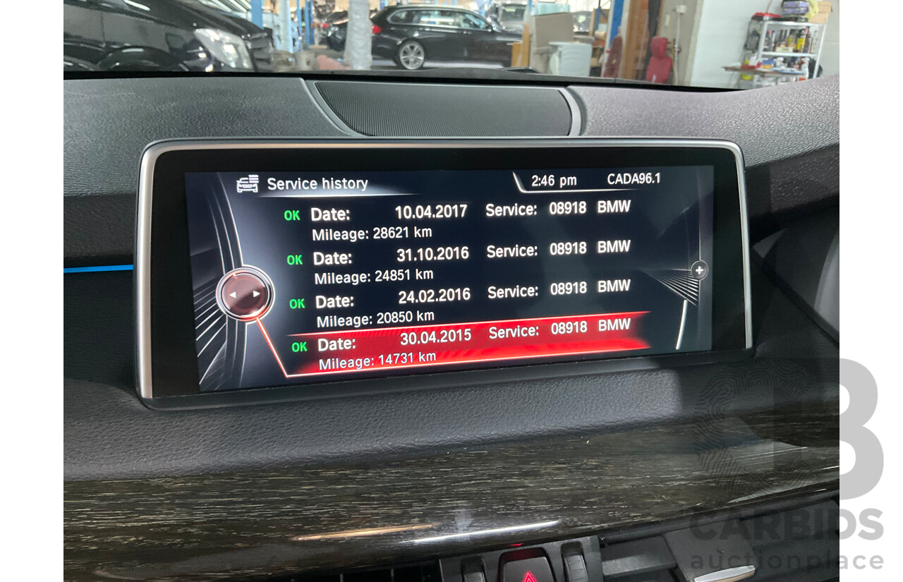 4/2014 Bmw X5 Xdrive 30d F15 MY14 4d Wagon Sparkling Brown Metallic Turbo Diesel 3.0L - 7 Seater