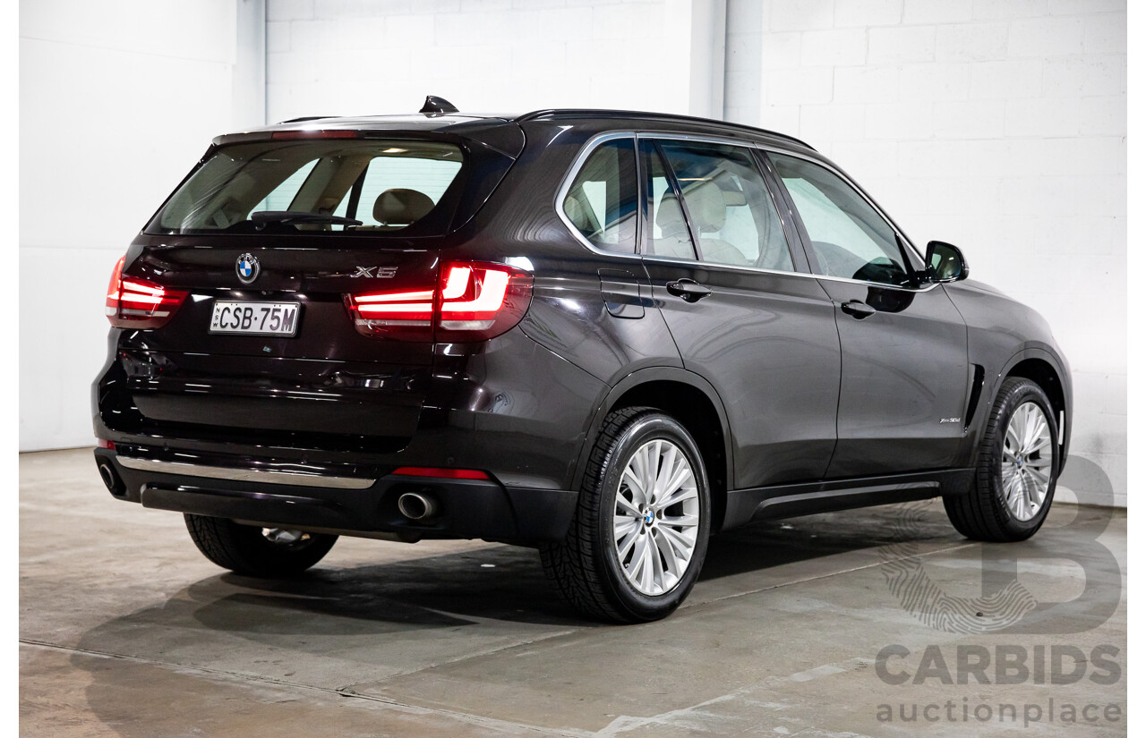 4/2014 Bmw X5 Xdrive 30d F15 MY14 4d Wagon Sparkling Brown Metallic Turbo Diesel 3.0L - 7 Seater
