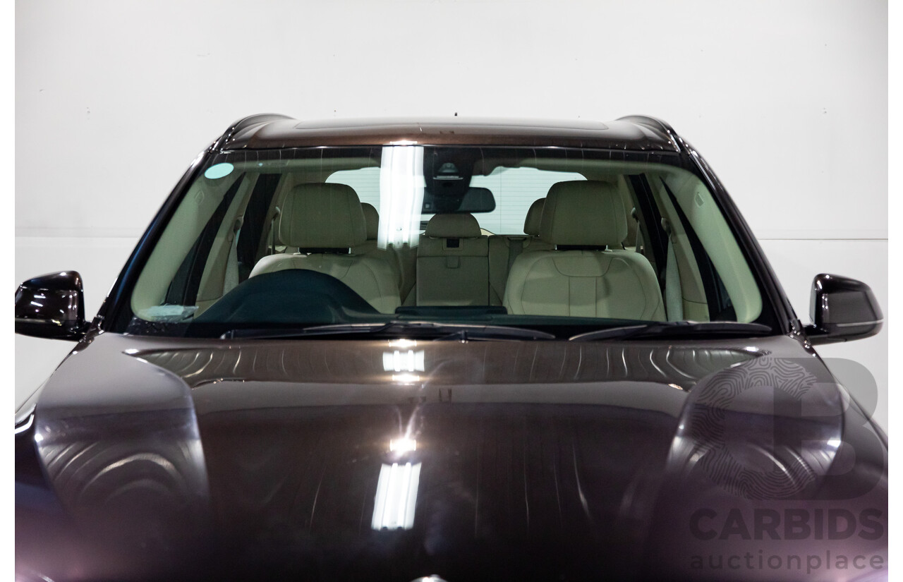 4/2014 Bmw X5 Xdrive 30d F15 MY14 4d Wagon Sparkling Brown Metallic Turbo Diesel 3.0L - 7 Seater