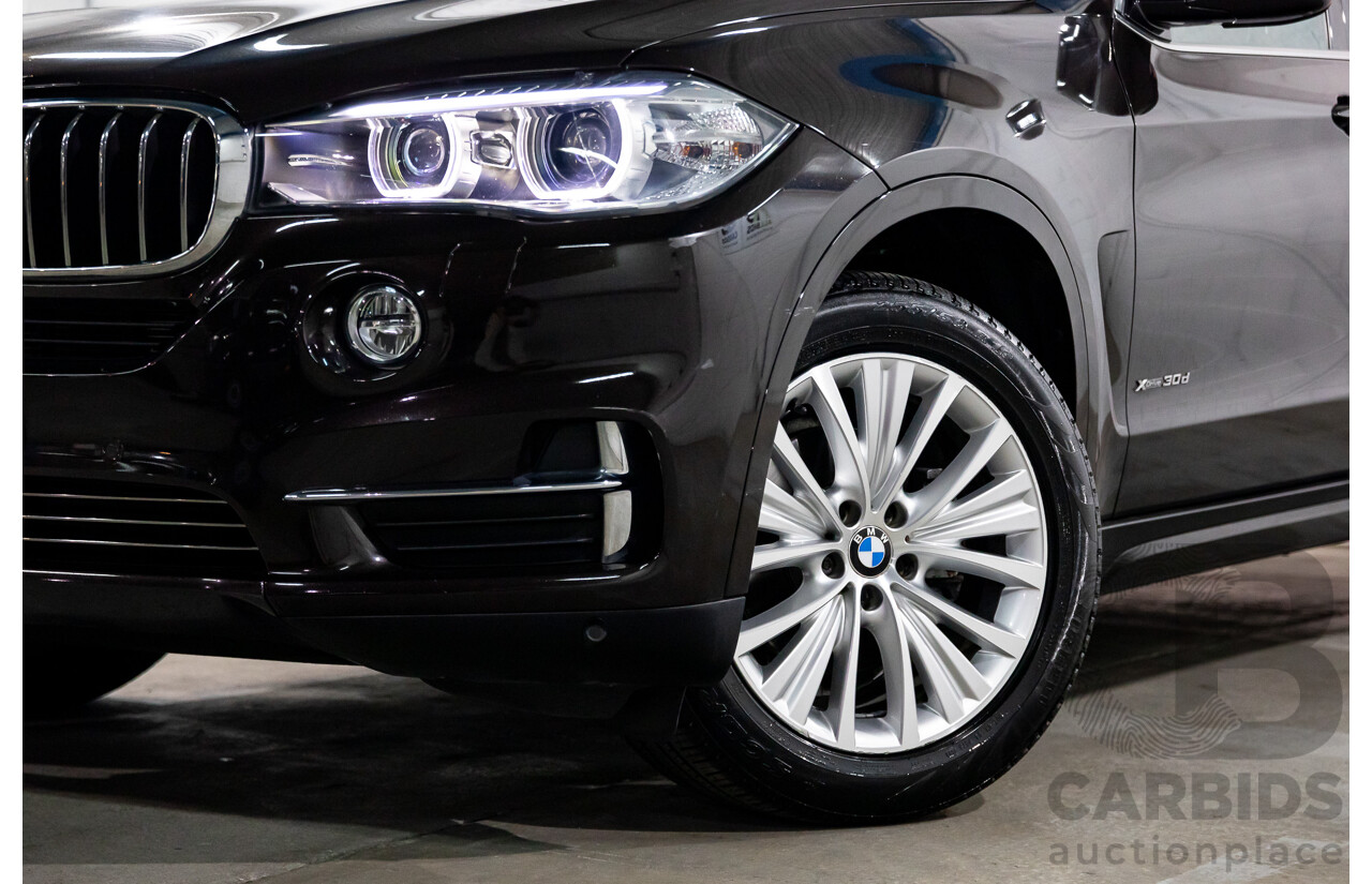 4/2014 Bmw X5 Xdrive 30d F15 MY14 4d Wagon Sparkling Brown Metallic Turbo Diesel 3.0L - 7 Seater