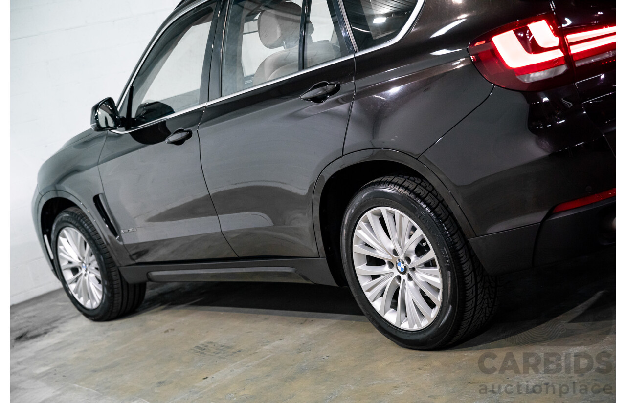 4/2014 Bmw X5 Xdrive 30d F15 MY14 4d Wagon Sparkling Brown Metallic Turbo Diesel 3.0L - 7 Seater
