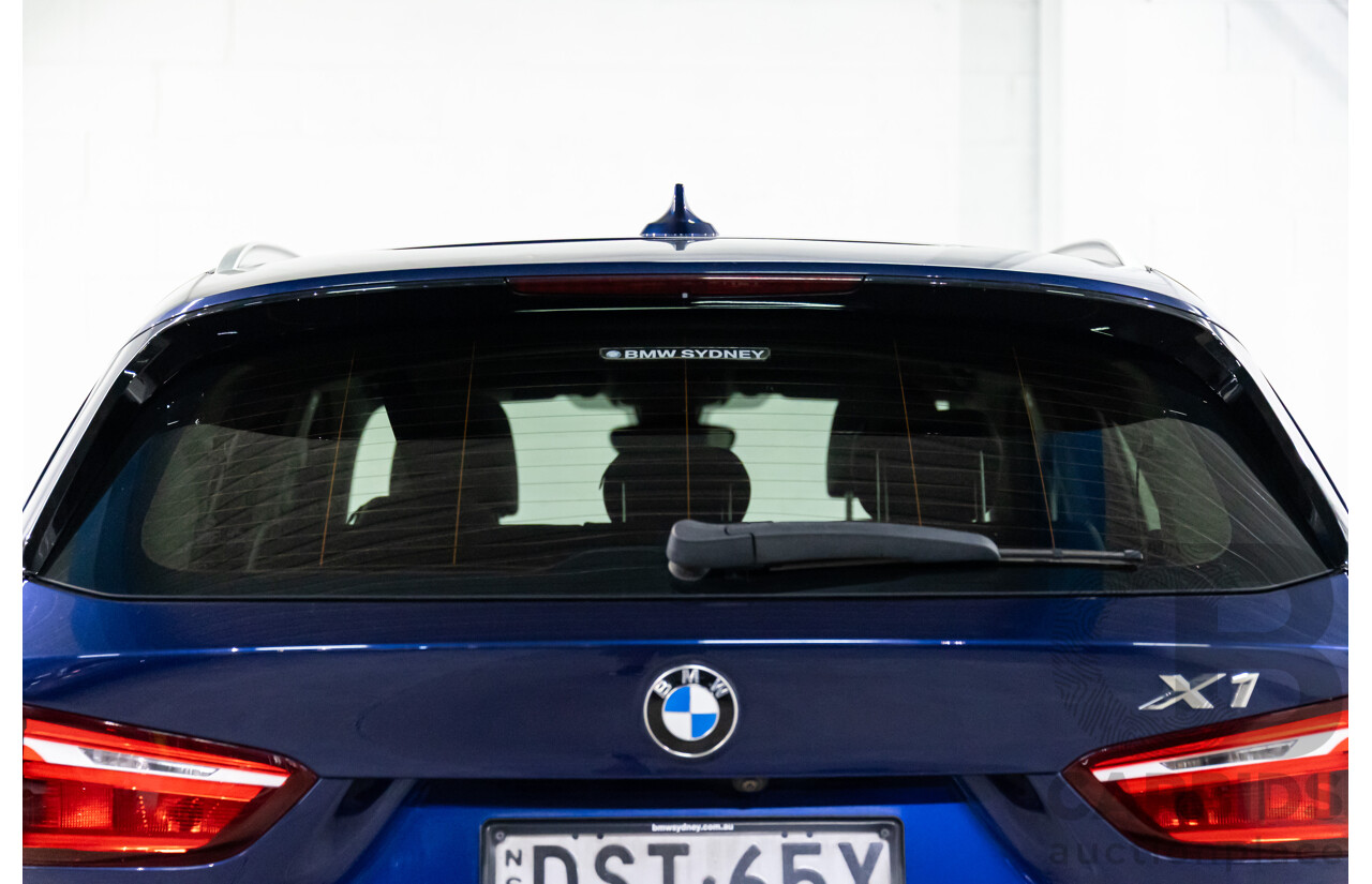 10/2017 BMW X1 xDrive25i (AWD) F48 MY18 4d Wagon Mediterranean Blue Metallic Turbo 2.0L