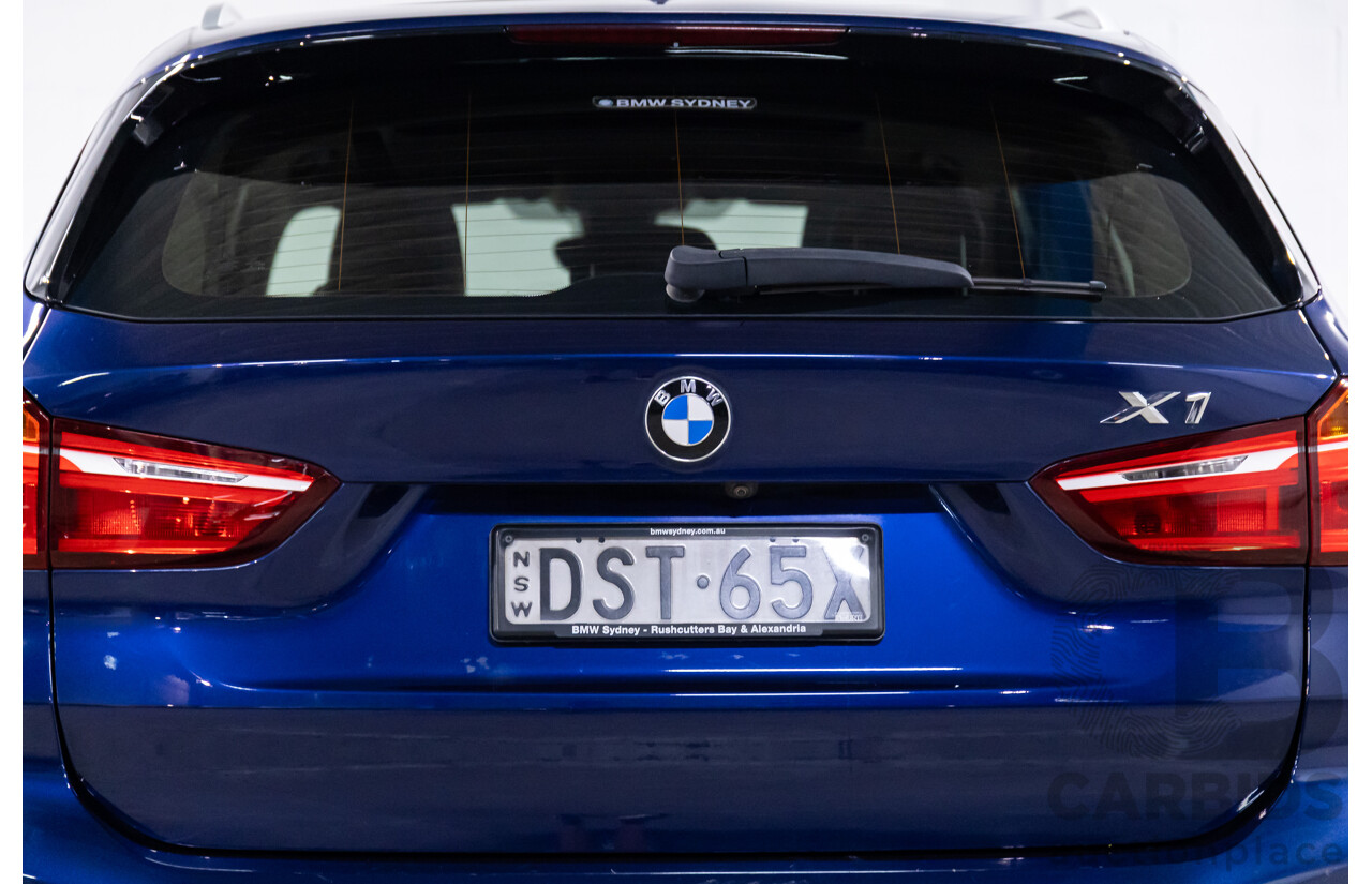 10/2017 BMW X1 xDrive25i (AWD) F48 MY18 4d Wagon Mediterranean Blue Metallic Turbo 2.0L