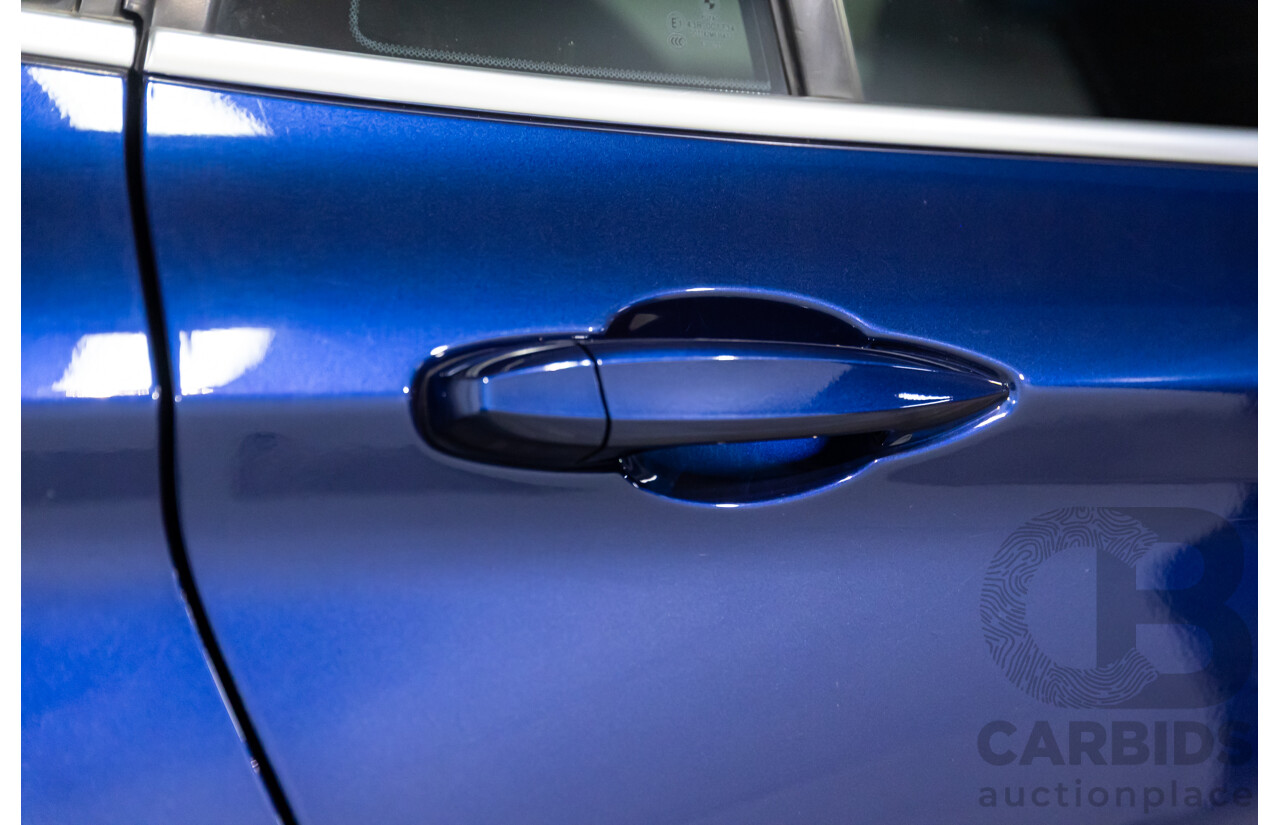 10/2017 BMW X1 xDrive25i (AWD) F48 MY18 4d Wagon Mediterranean Blue Metallic Turbo 2.0L