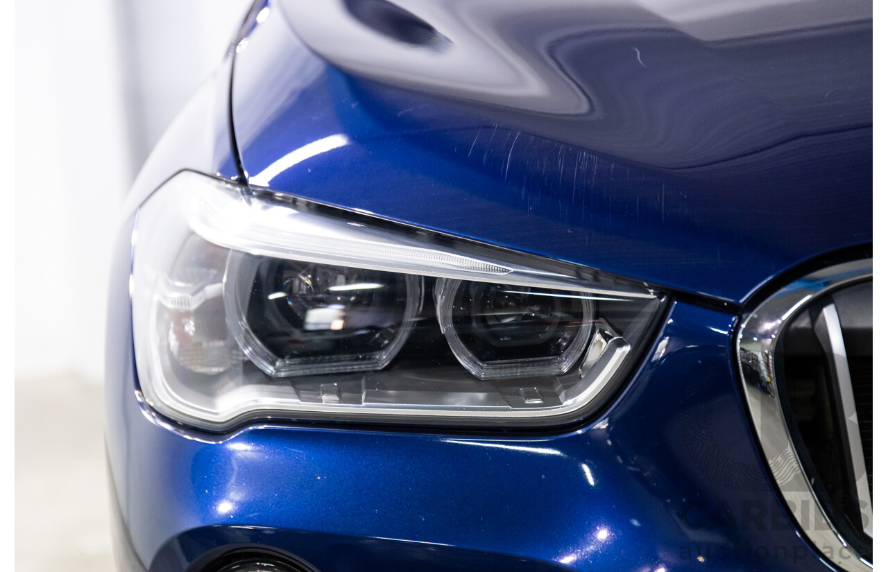10/2017 BMW X1 xDrive25i (AWD) F48 MY18 4d Wagon Mediterranean Blue Metallic Turbo 2.0L