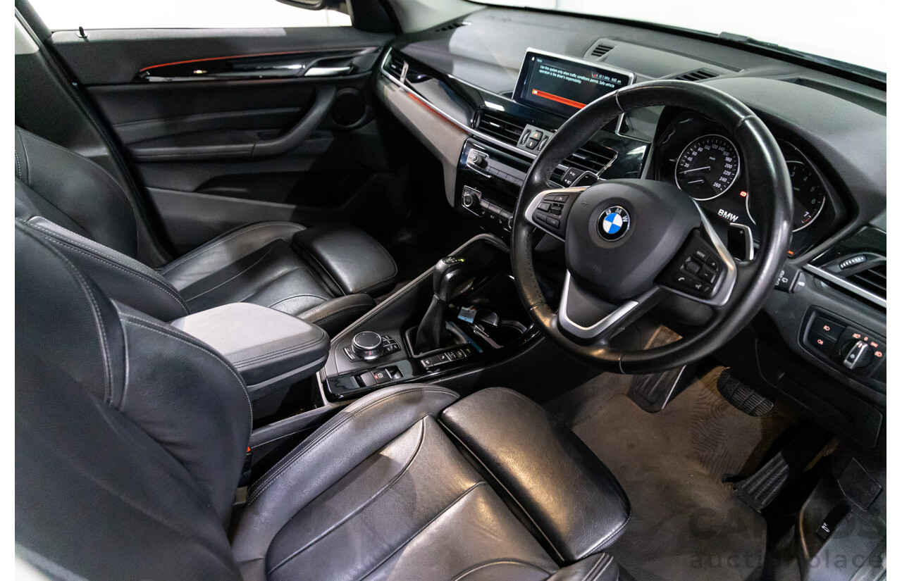 10/2017 BMW X1 xDrive25i (AWD) F48 MY18 4d Wagon Mediterranean Blue Metallic Turbo 2.0L