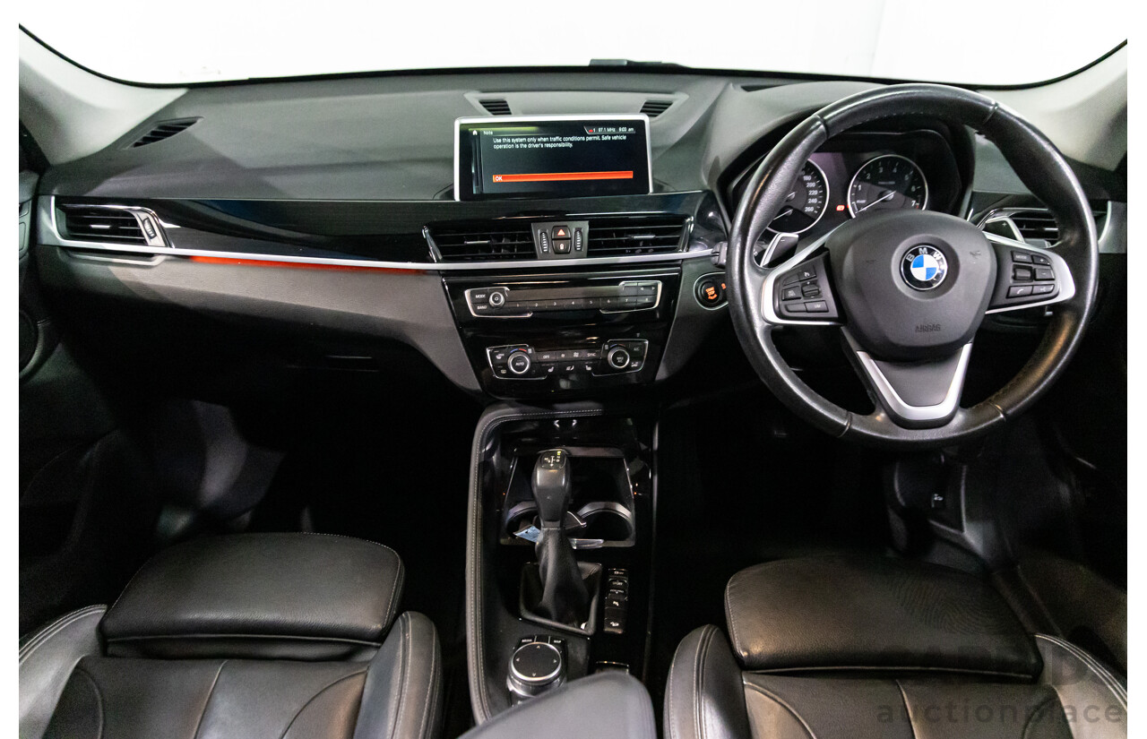 10/2017 BMW X1 xDrive25i (AWD) F48 MY18 4d Wagon Mediterranean Blue Metallic Turbo 2.0L