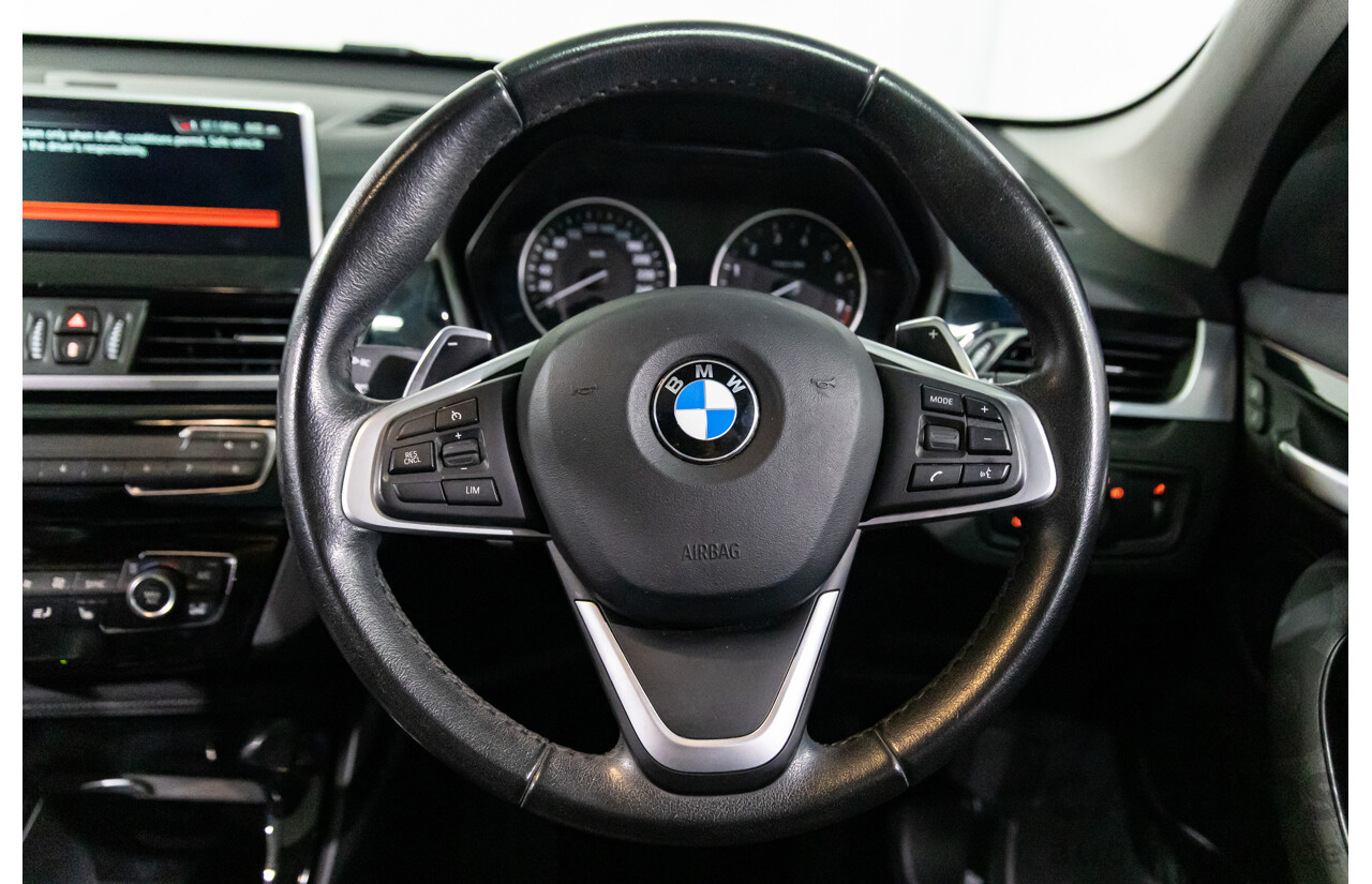 10/2017 BMW X1 xDrive25i (AWD) F48 MY18 4d Wagon Mediterranean Blue Metallic Turbo 2.0L
