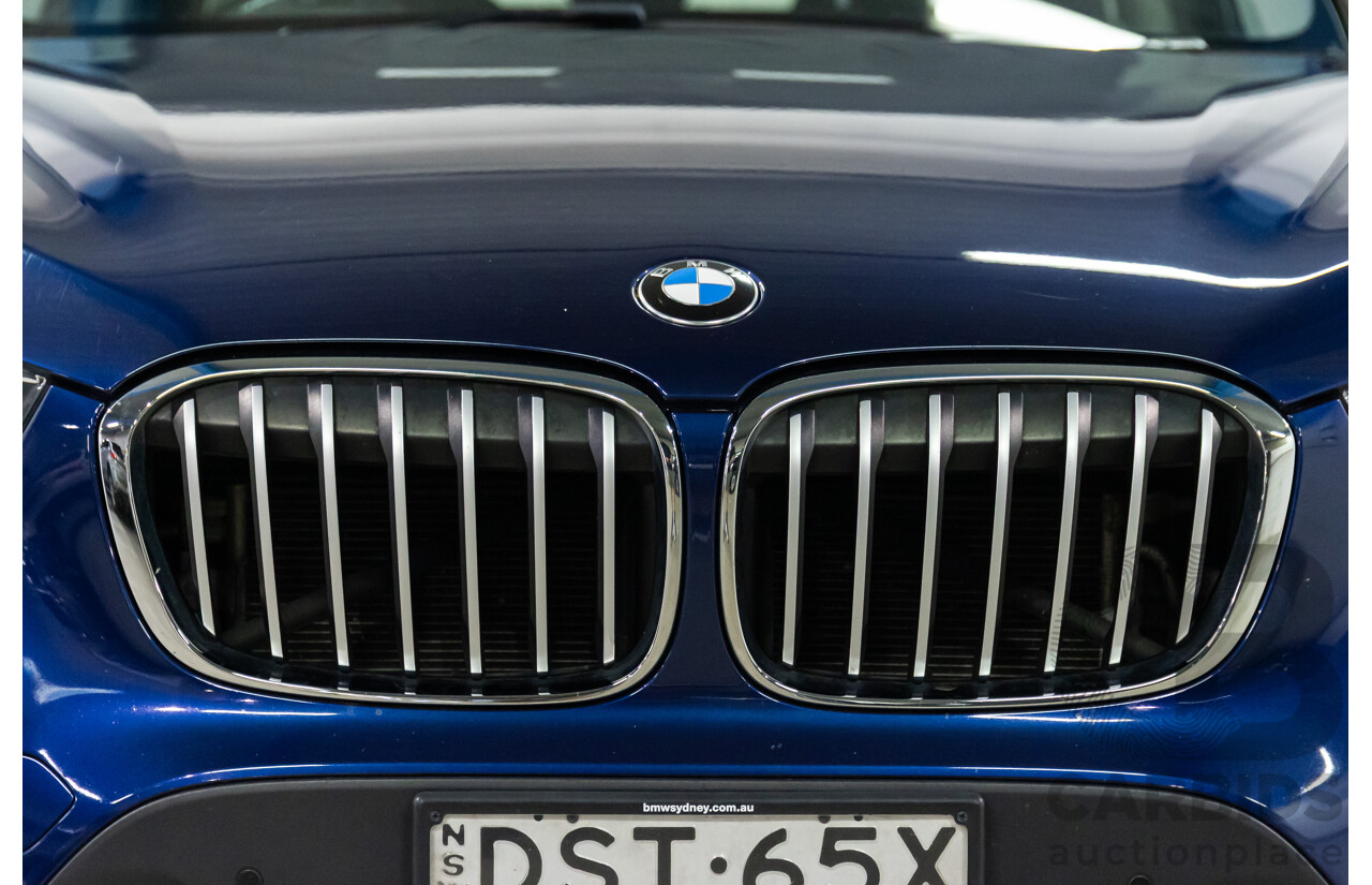 10/2017 BMW X1 xDrive25i (AWD) F48 MY18 4d Wagon Mediterranean Blue Metallic Turbo 2.0L