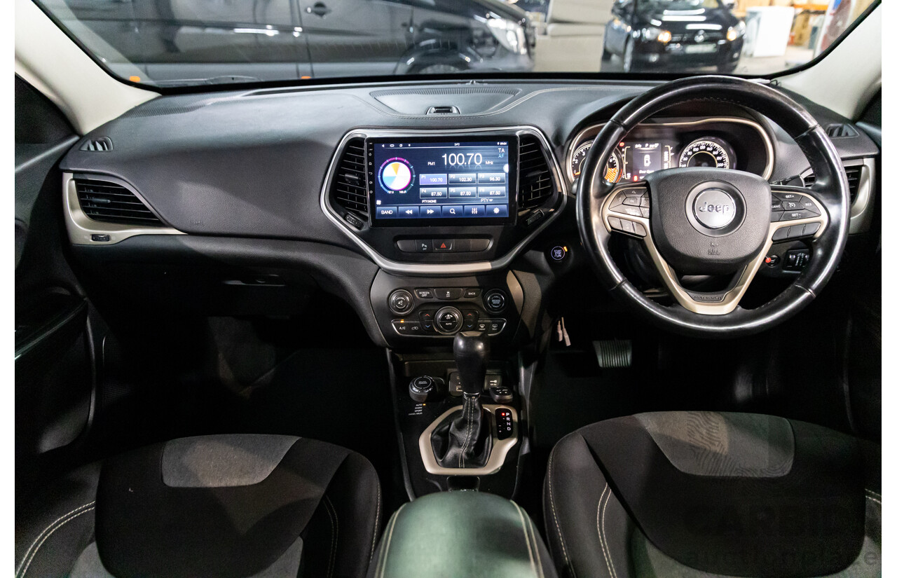 9/2014 Jeep Cherokee Longitude (4x4) KL MY15 4d Wagon Brilliant Black Pearl V6 3.2L