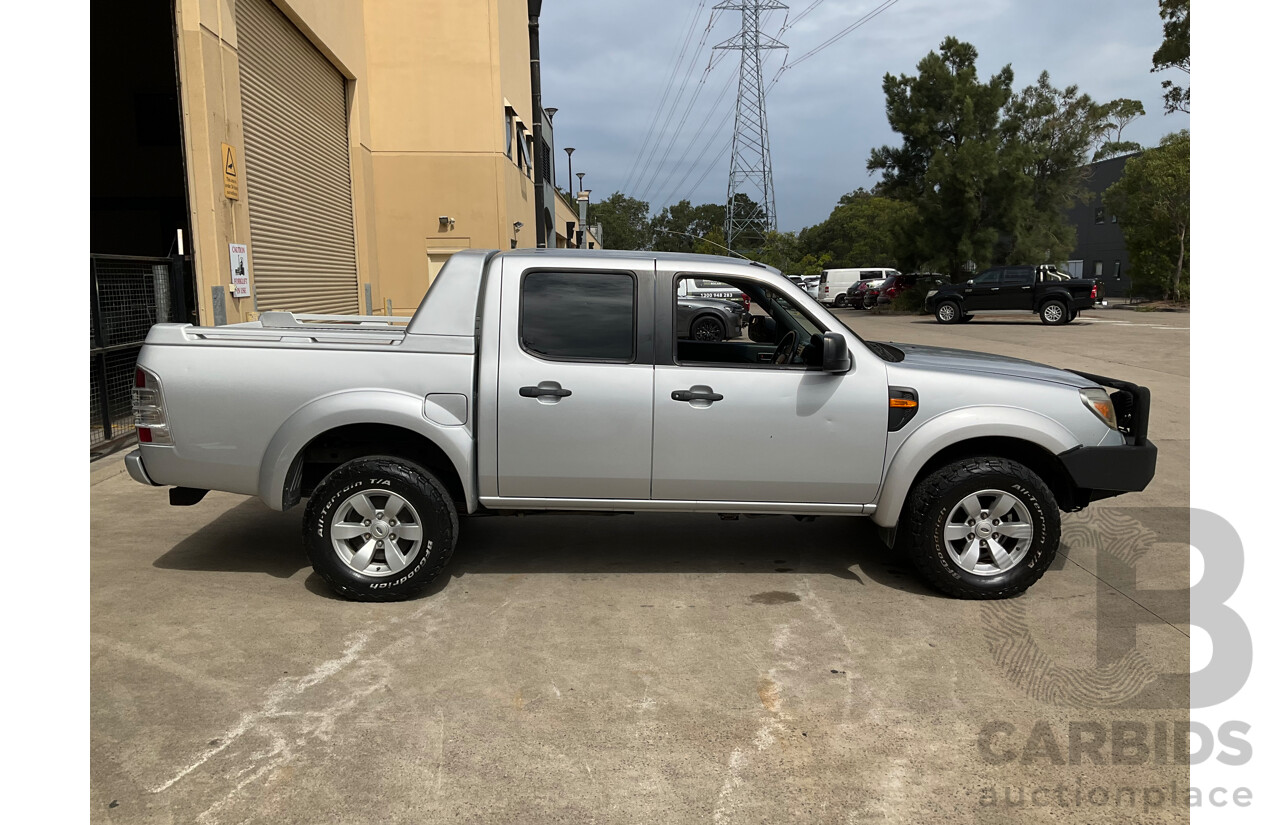 12/2009 Ford Ranger XL (4x4) PK C/Chas Silver Metallic Turbo Diesel 3.0L