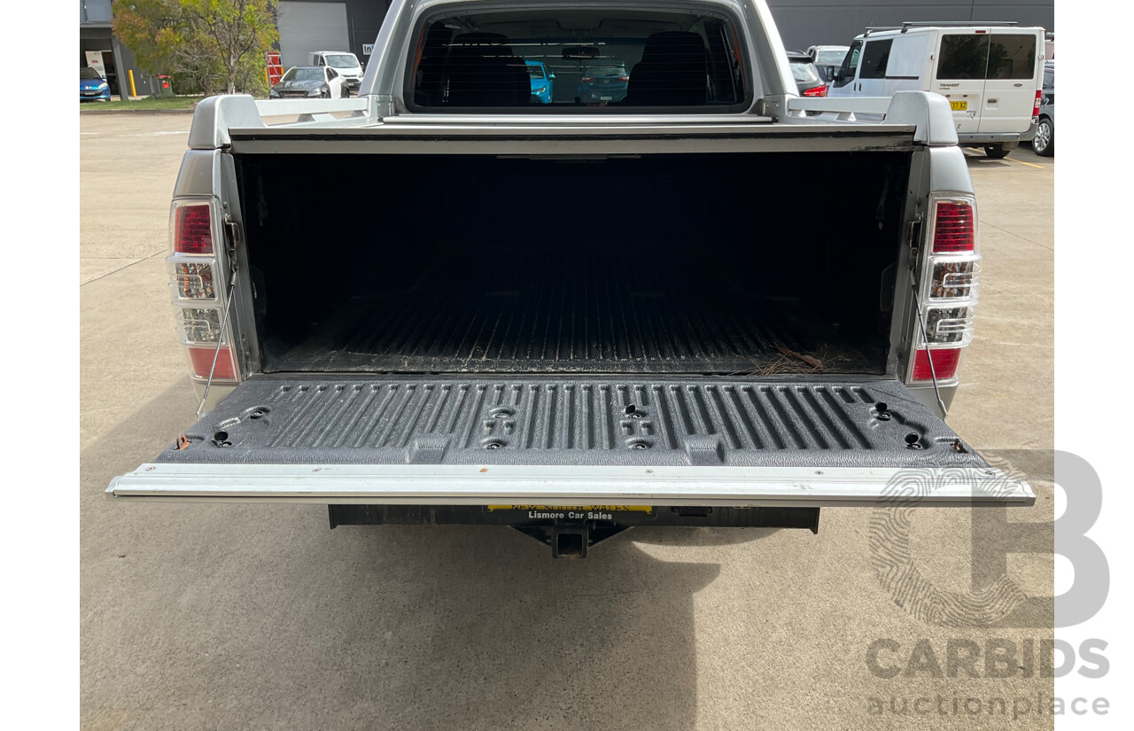 12/2009 Ford Ranger XL (4x4) PK C/Chas Silver Metallic Turbo Diesel 3.0L