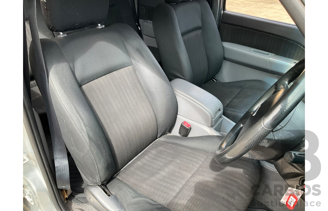 12/2009 Ford Ranger XL (4x4) PK C/Chas Silver Metallic Turbo Diesel 3.0L