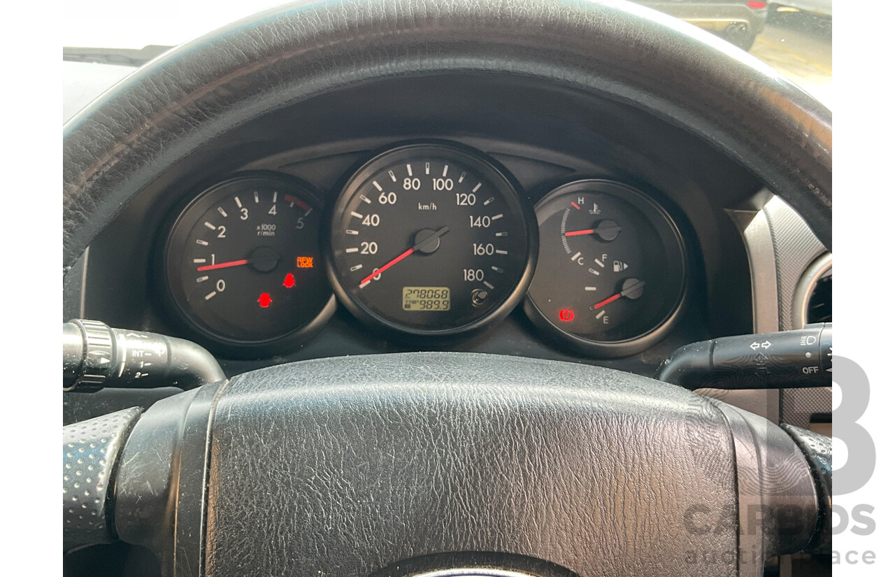 12/2009 Ford Ranger XL (4x4) PK C/Chas Silver Metallic Turbo Diesel 3.0L