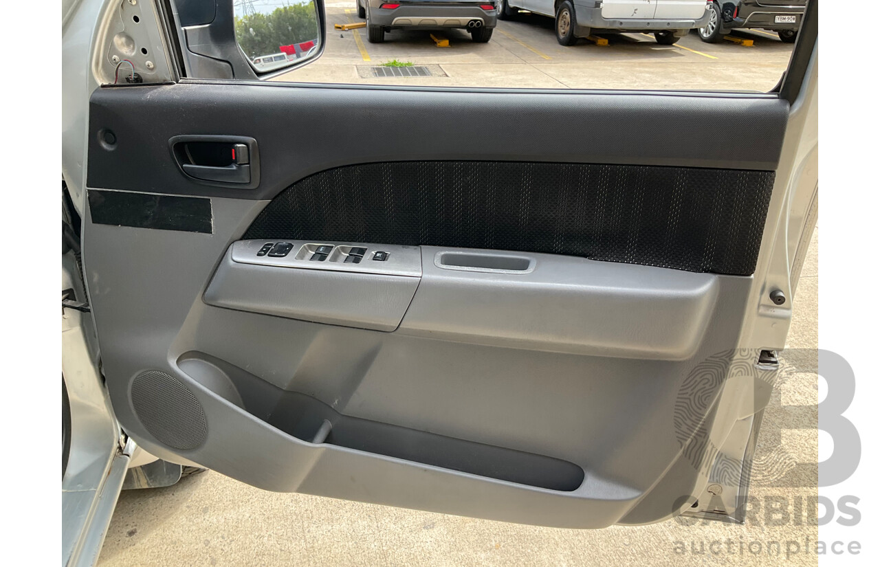 12/2009 Ford Ranger XL (4x4) PK C/Chas Silver Metallic Turbo Diesel 3.0L