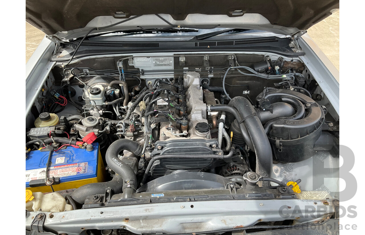 12/2009 Ford Ranger XL (4x4) PK C/Chas Silver Metallic Turbo Diesel 3.0L