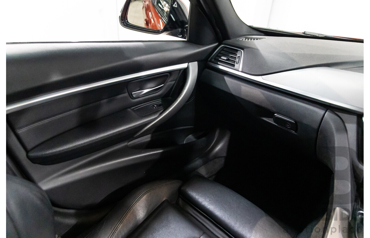 08/2018 BMW 330i M Sport (RWD) F30 LCI MY18 4d Sedan Sunset Orange Metallic Turbo 2.0L