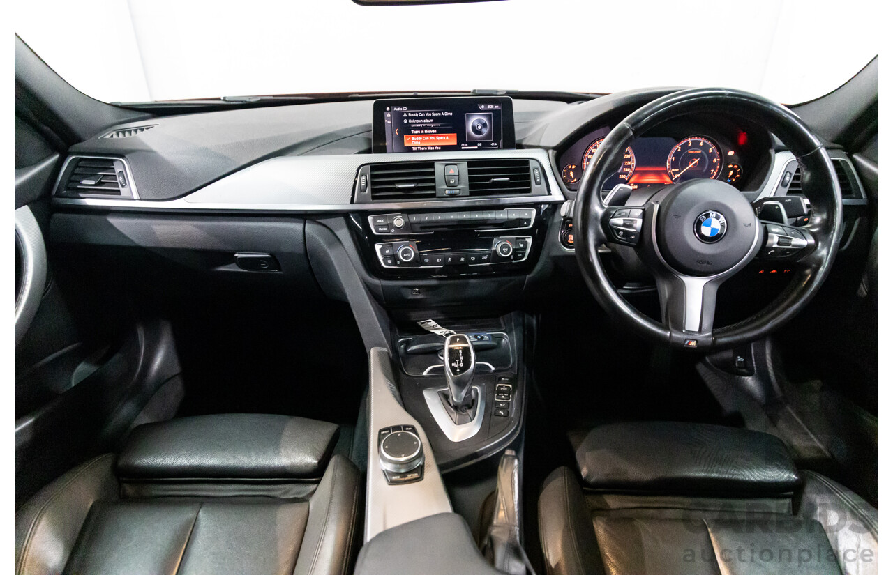 08/2018 BMW 330i M Sport (RWD) F30 LCI MY18 4d Sedan Sunset Orange Metallic Turbo 2.0L