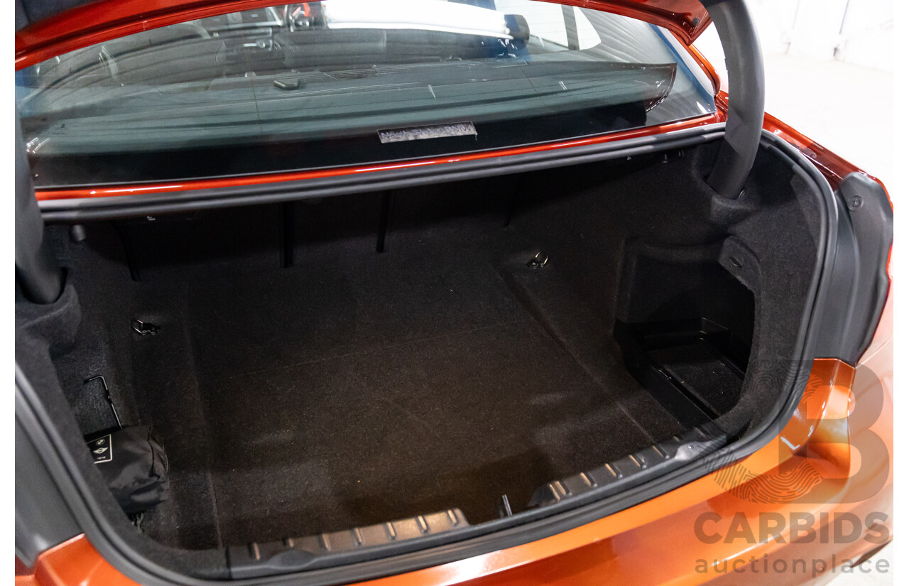 08/2018 BMW 330i M Sport (RWD) F30 LCI MY18 4d Sedan Sunset Orange Metallic Turbo 2.0L