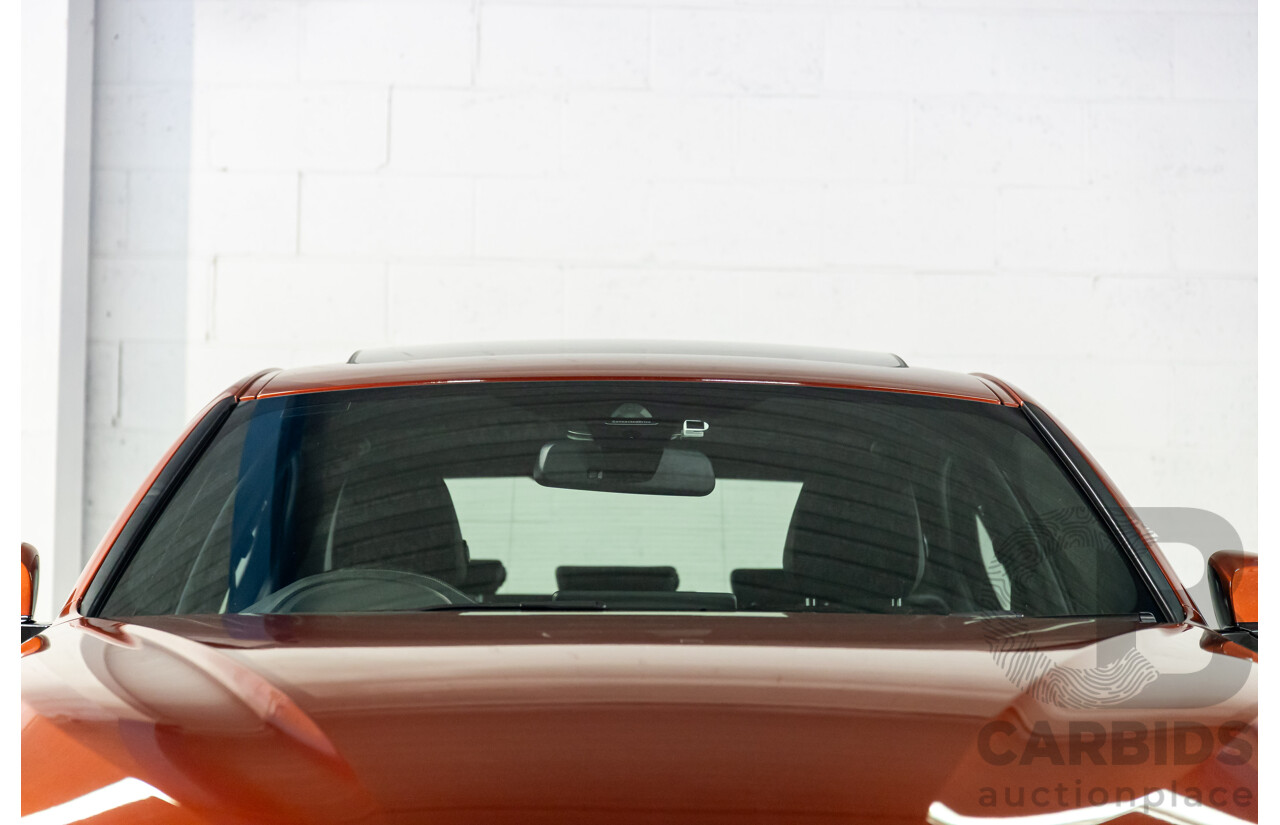 08/2018 BMW 330i M Sport (RWD) F30 LCI MY18 4d Sedan Sunset Orange Metallic Turbo 2.0L