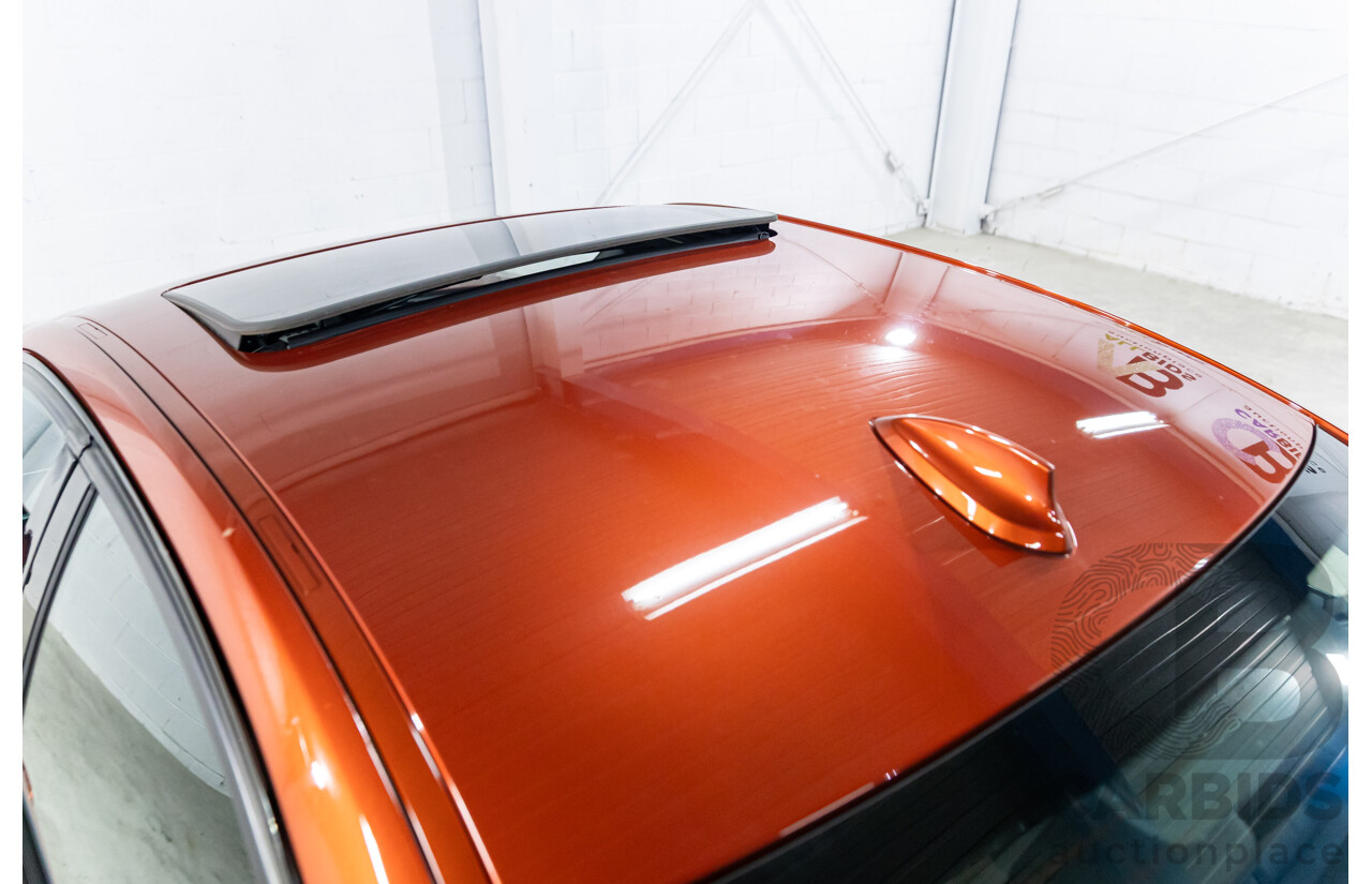 08/2018 BMW 330i M Sport (RWD) F30 LCI MY18 4d Sedan Sunset Orange Metallic Turbo 2.0L