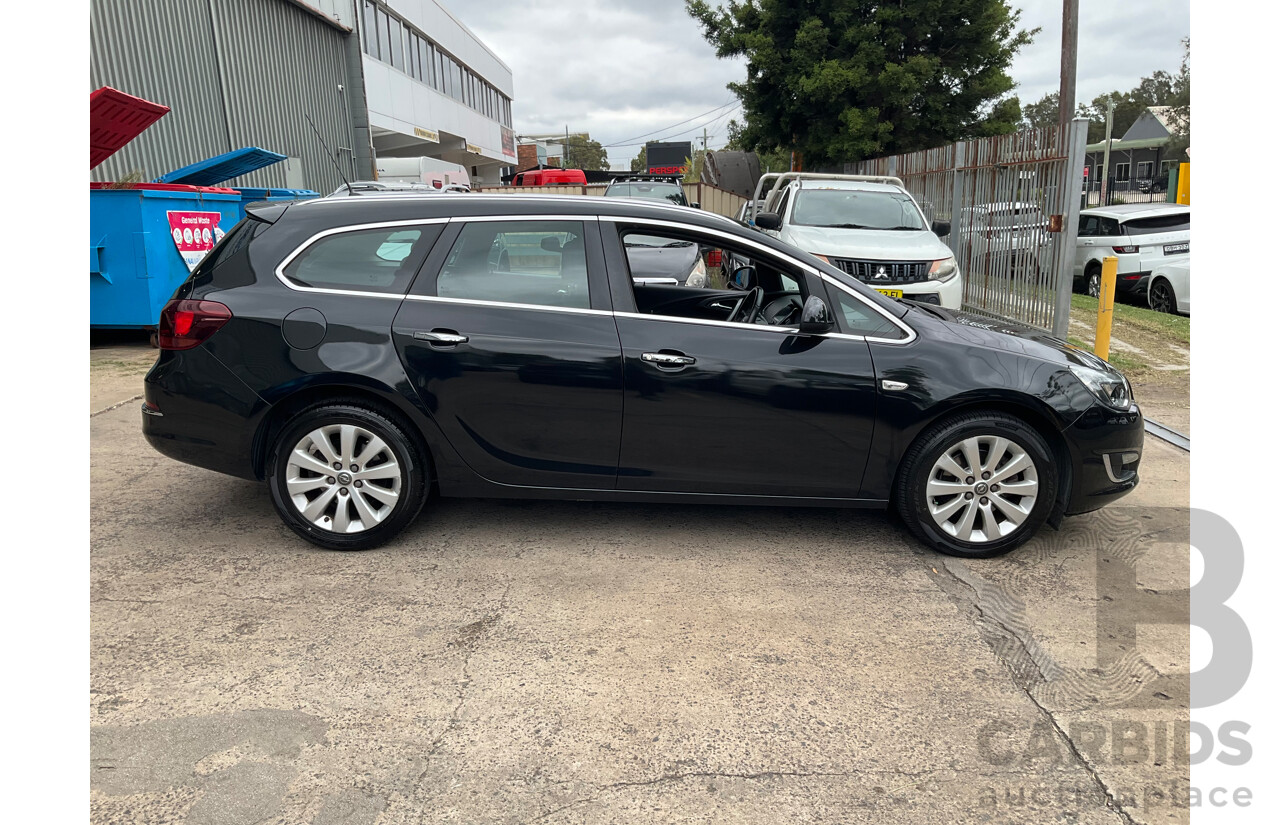 8/2012 Opel Astra 1.6 Select Sports Tourer PJ 4d Wagon Carbon Flash Metallic Turbo 1.6L