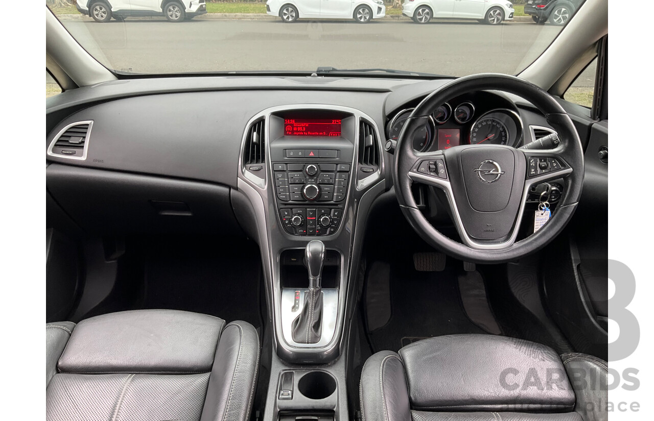 8/2012 Opel Astra 1.6 Select Sports Tourer PJ 4d Wagon Carbon Flash Metallic Turbo 1.6L