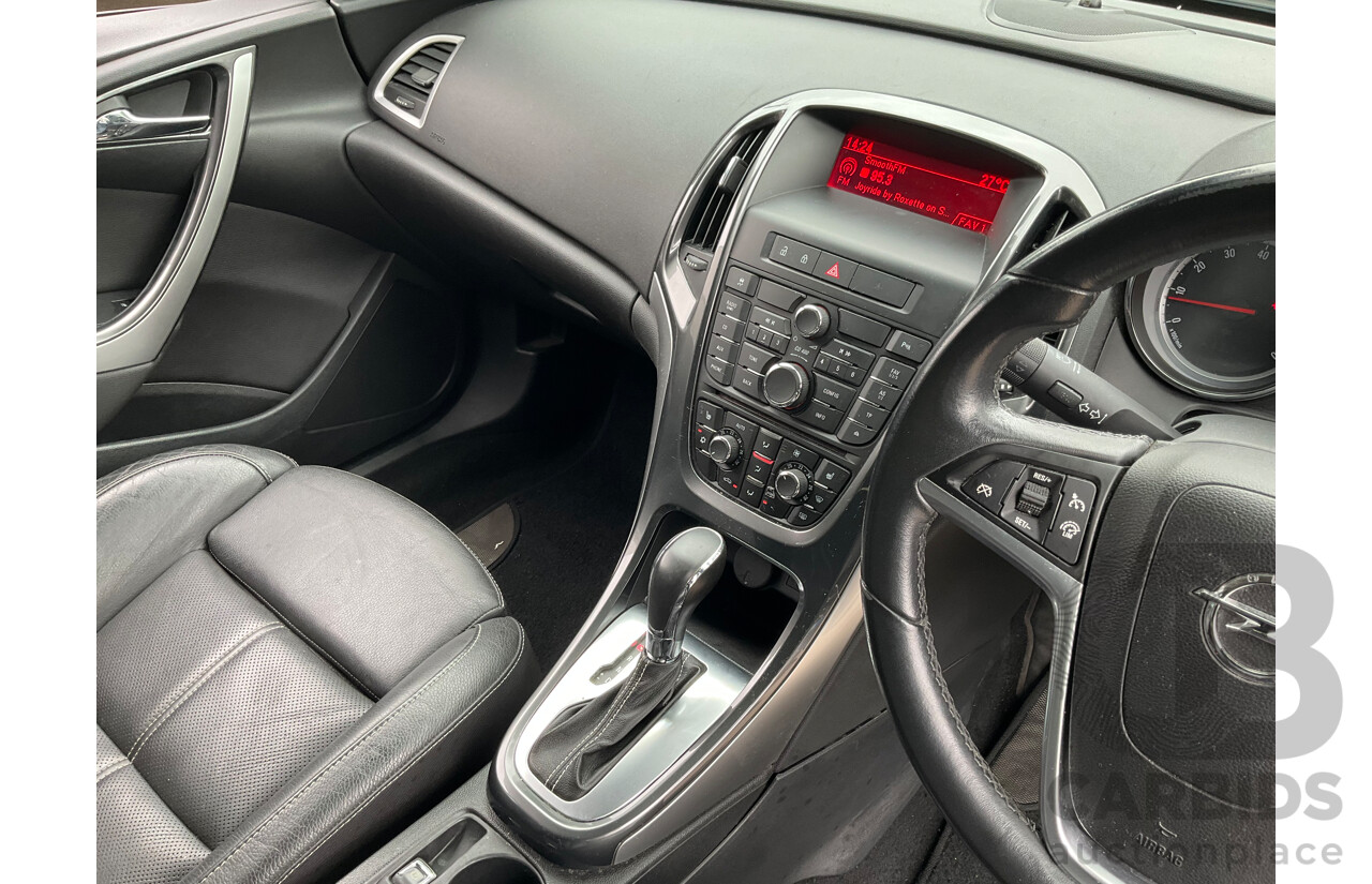 8/2012 Opel Astra 1.6 Select Sports Tourer PJ 4d Wagon Carbon Flash Metallic Turbo 1.6L