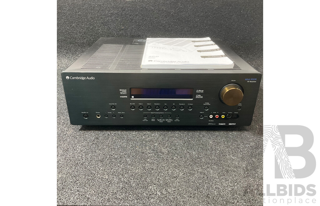 CAMBRIDGE AUDIO Azur 650R A/V Receiver