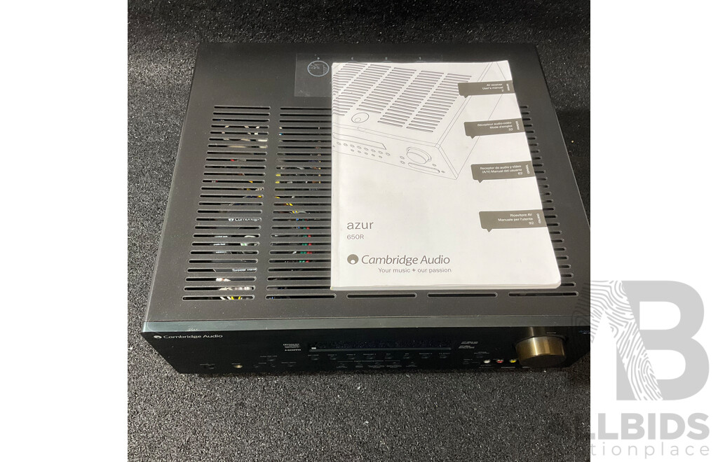 CAMBRIDGE AUDIO Azur 650R A/V Receiver
