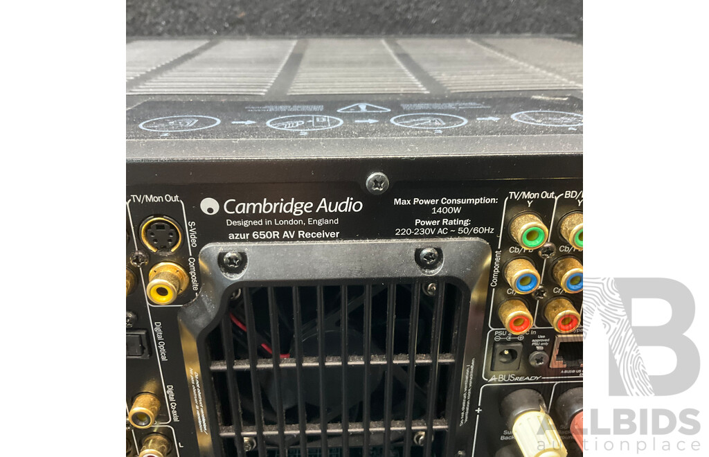 CAMBRIDGE AUDIO Azur 650R A/V Receiver
