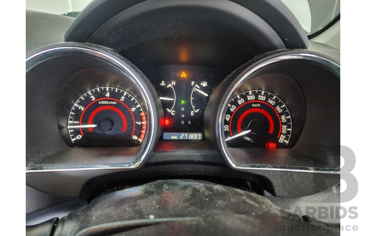 3/2008 Toyota Kluger Grande (4x4) GSU45R 4d Wagon Silver 3.5L