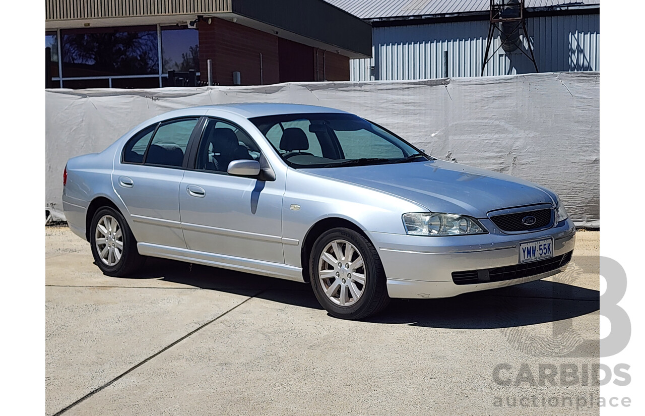 7/2004 Ford Falcon Futura BA 4d Sedan Silver 4.0L