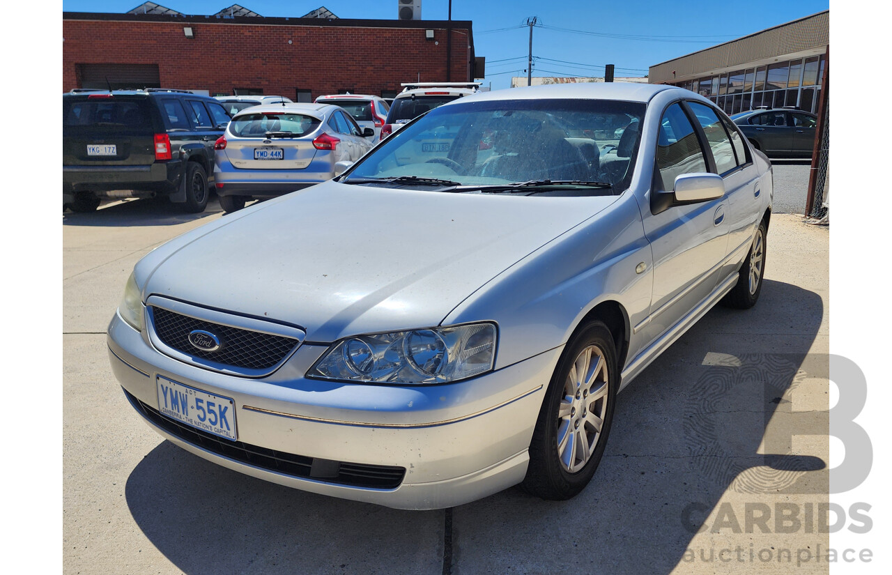 7/2004 Ford Falcon Futura BA 4d Sedan Silver 4.0L