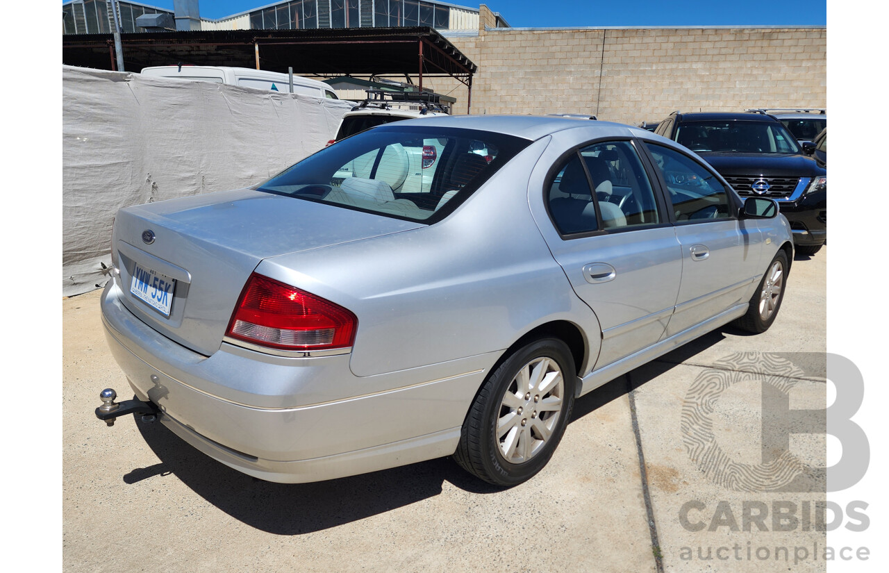 7/2004 Ford Falcon Futura BA 4d Sedan Silver 4.0L