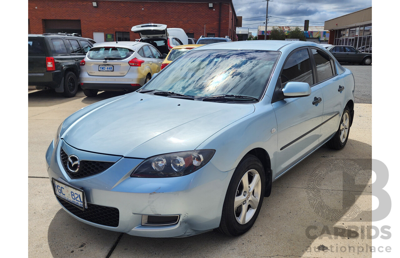 4/2008 Mazda Mazda3 NEO BK MY06 UPGRADE 4d Sedan Blue 2.0L