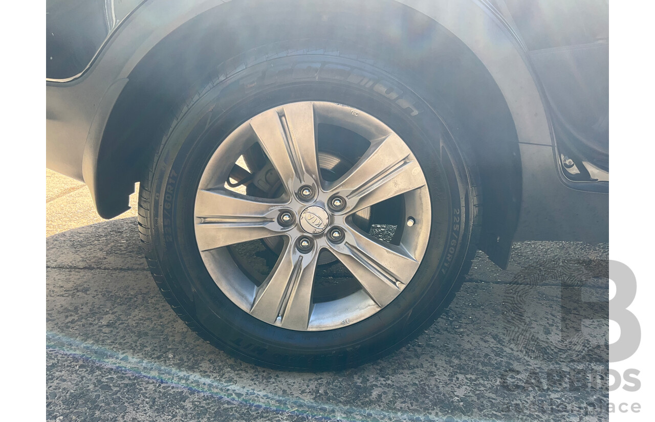 6/2013 Kia Sportage Si (FWD) SL MY13 4d Wagon Ebony Black 2.0L