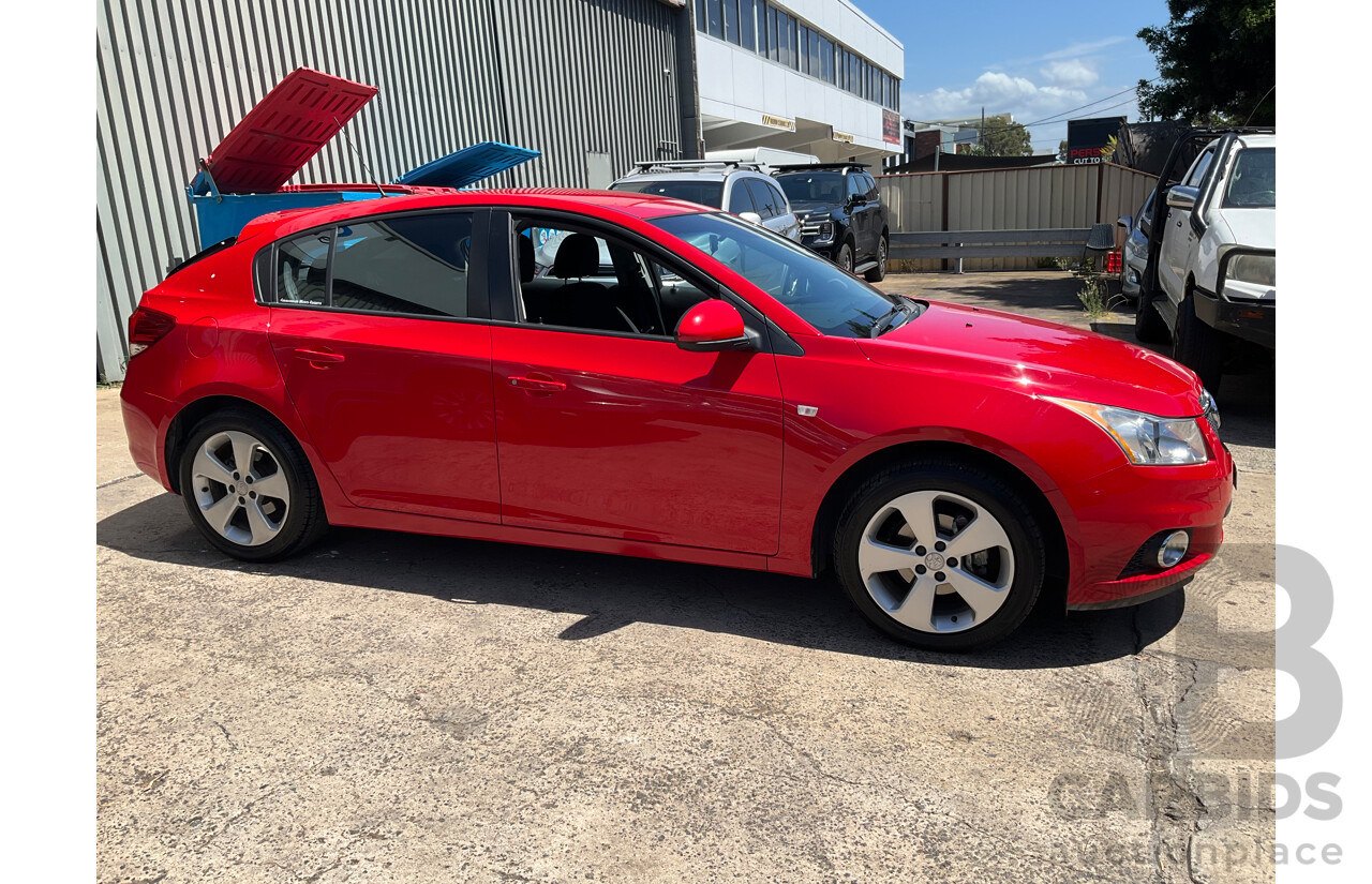 1/2014 Holden Cruze Equipe JH MY14 4d Sedan Red Hot 1.8L