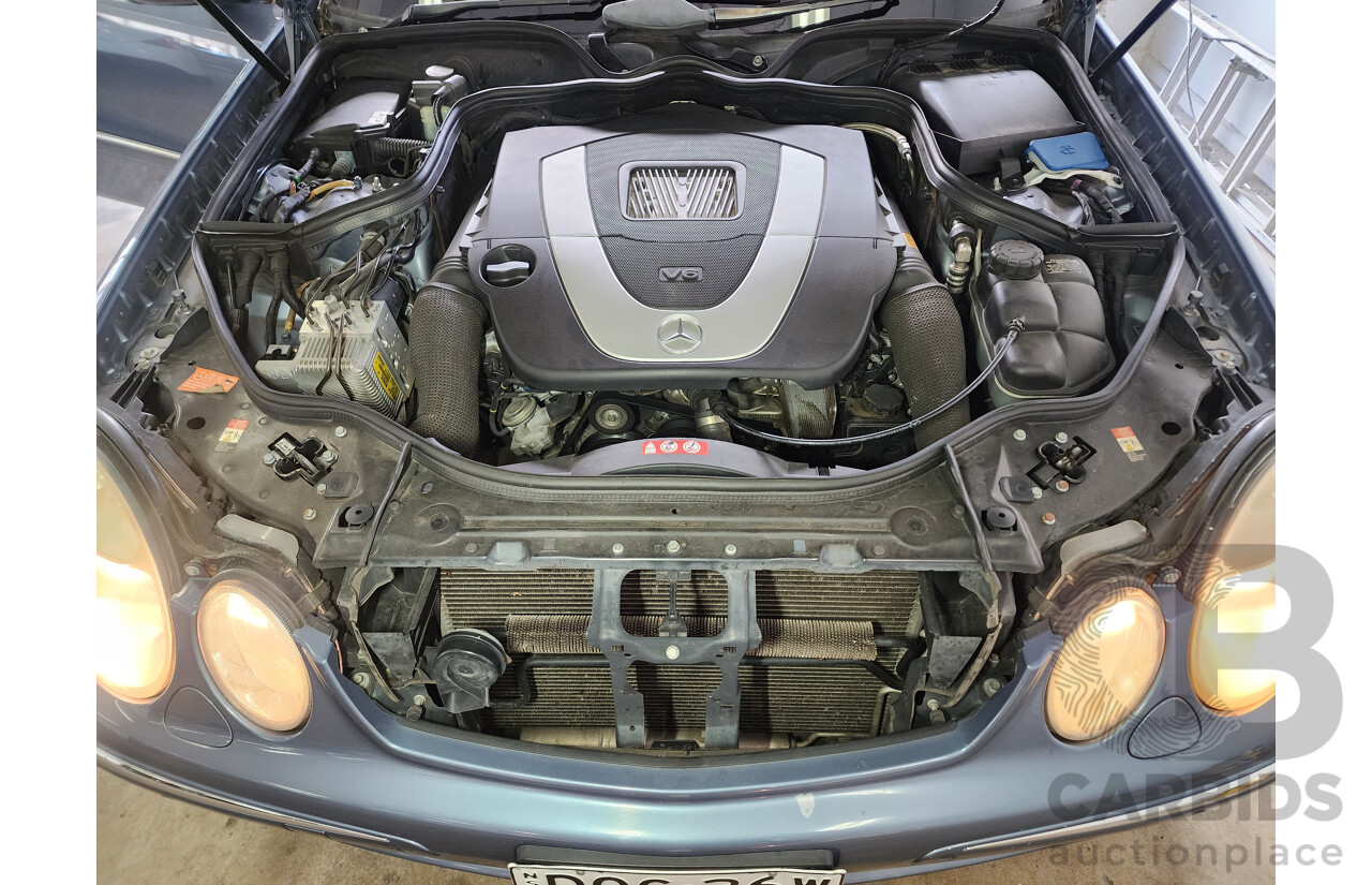 3/2005 Mercedes-Benz E350 Avantgarde 211 4d Sedan Blue 3.5L