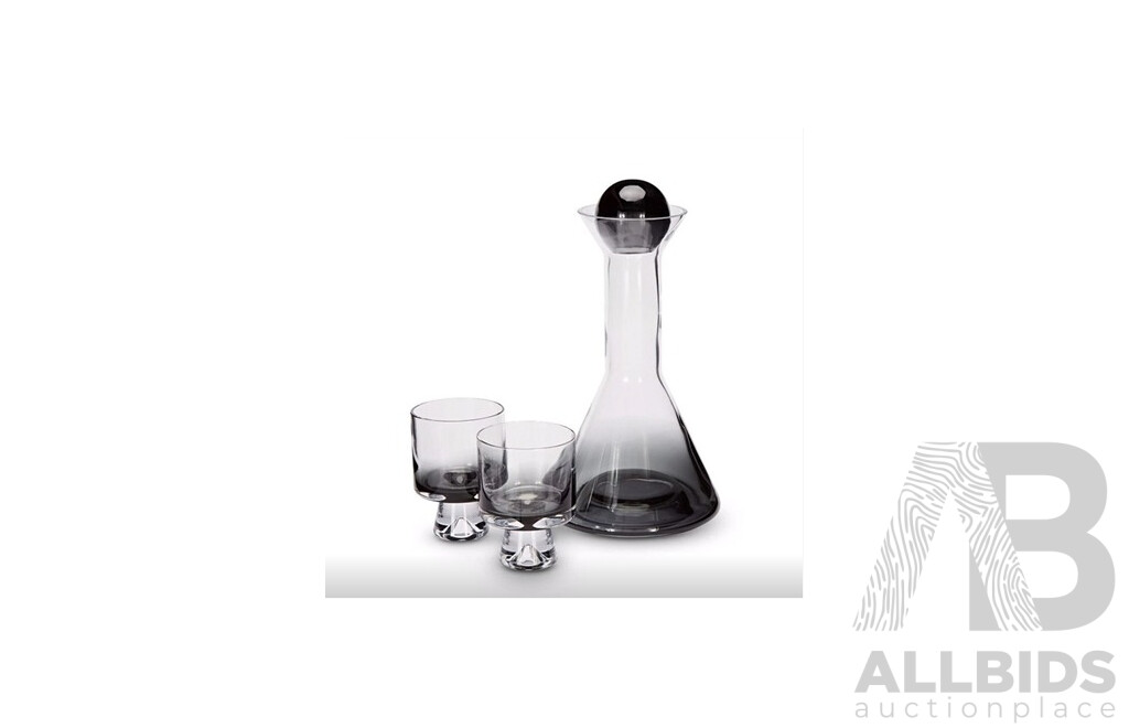Tom Dixon Tank Decanter and Low Ball Glasses Set