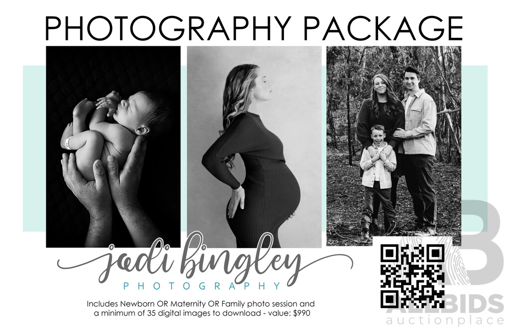 Photography Package - Specialising in Newborn and Baby Photography