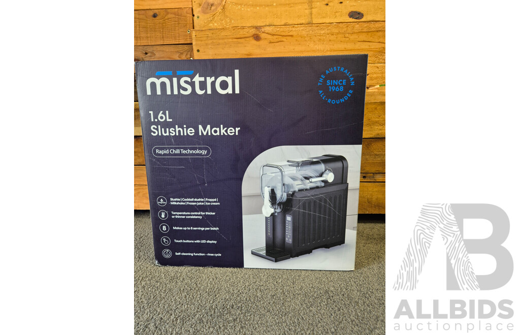 Mistral 1.6 Litre Slushie Maker