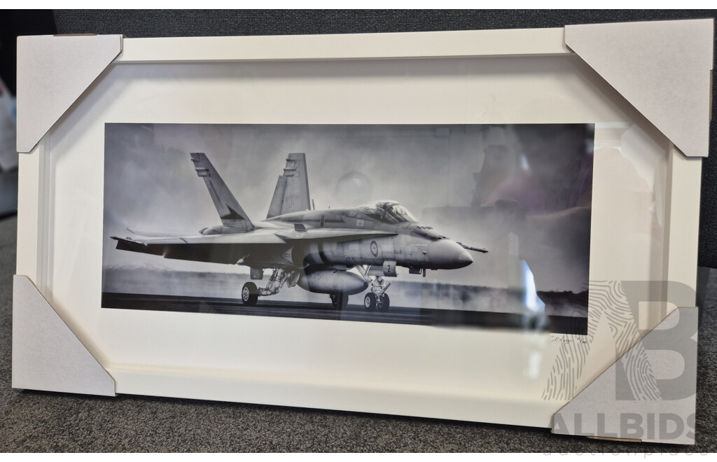 Air Force Hornet - Framed Aviation Print